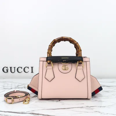 Leather Bag, Model 702732 Pink