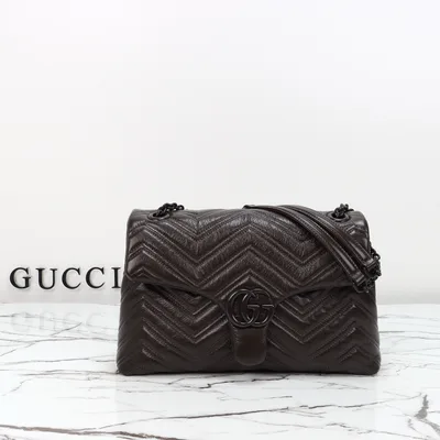 Model 850676 Coffee Leather Bag