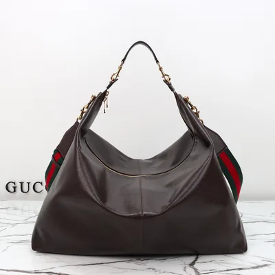 Style 864485 Brown Leather Bag