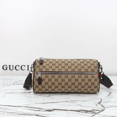 Style 834455 Beige Fabric Bag