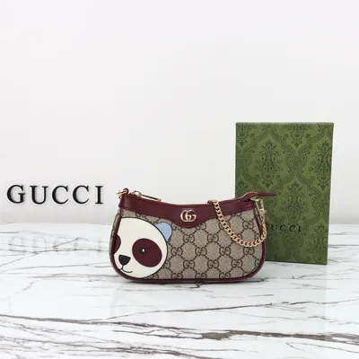 Brownish Red Cat Print Bag