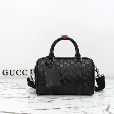 Embossed Leather Bag
