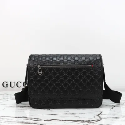 Embossed Leather Bag