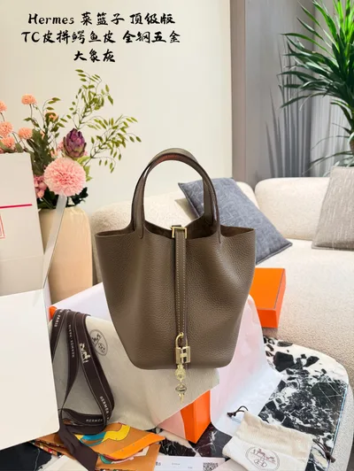 Hermes Picotin Basket Bag