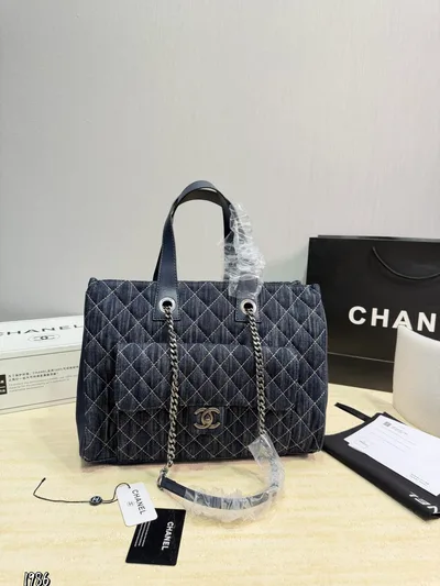 Chanel Denim Tote Bag