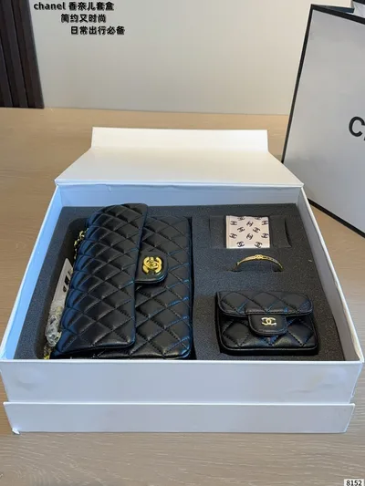 Chanel Coco Bag + Small Bag + Bracelet + Scarf