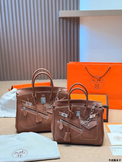 Hermes Birkin 30 Togo Leather Bag
