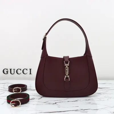 Gucci Style 810232 Plain Wine Red