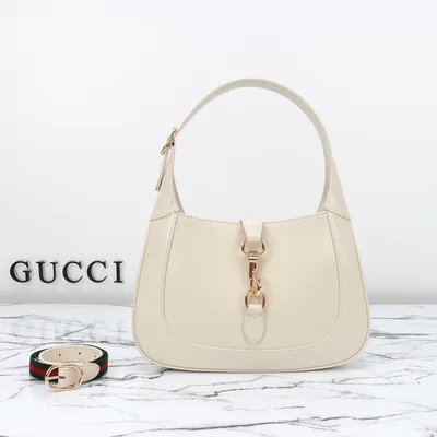 Gucci Style 782849 White Patent Leather