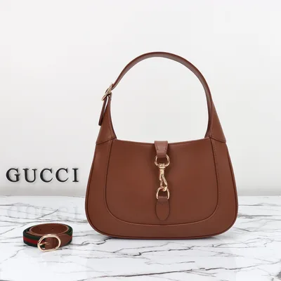 Gucci Style 782849 Brown Leather