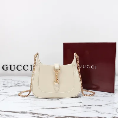 Gucci Style 782889 White Leather