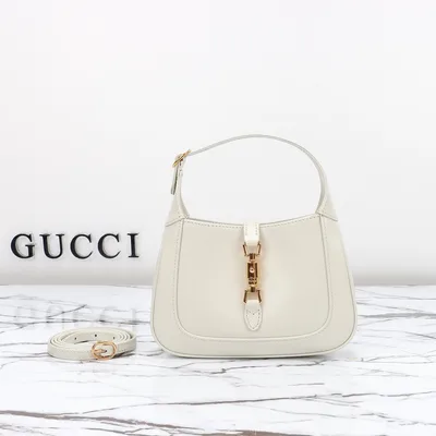 Gucci Style 637091 White Leather