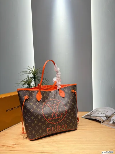 LV Monogram Graffiti Neverfull Tote