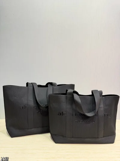 Alexander Wang Tote Ribbed Knit Handbag