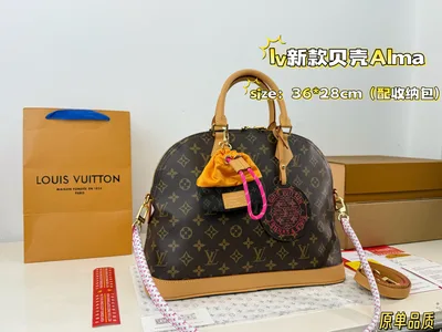 LV New Shell Alma Bag