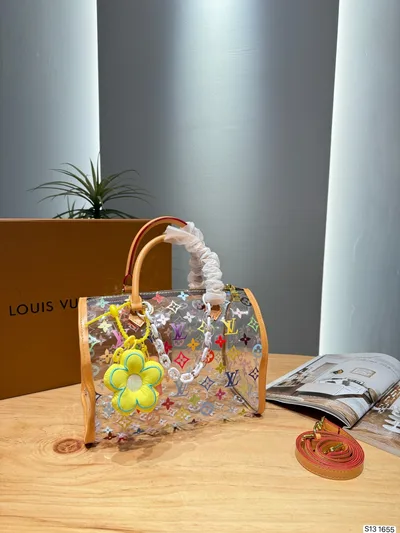 LV Transparent Tote Bag (Custom)