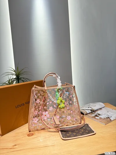 Louis Vuitton Transparent Handbag with Folding Box