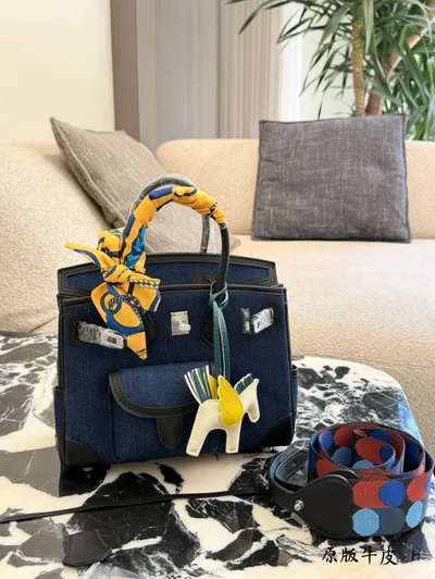 Fashionable Denim Tote Bag