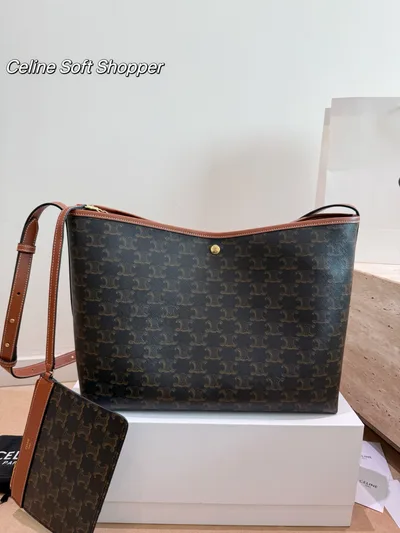 CELINE Soft Shopper Tote
