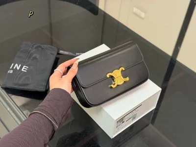 CELINE Triomphe Shoulder Bag