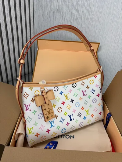 LV x Murakami White Monogram 2026 New East West Carryall