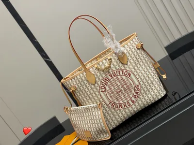 Lv Neverfull Medium Shopping Bag
