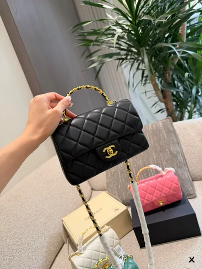 Chanel Handle Bag CF Large Mini