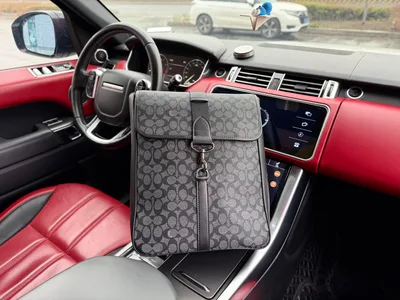 COACH 28 Classic Signature Canvas Backpack