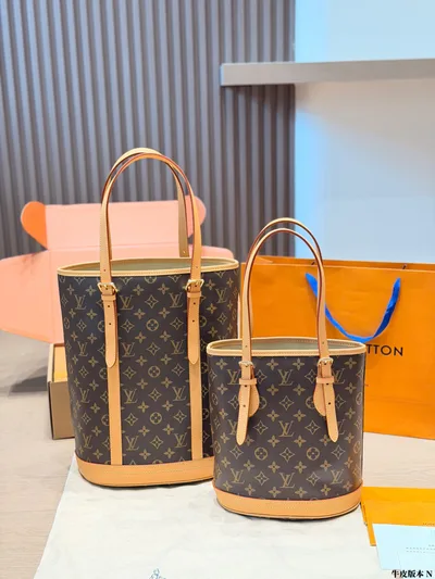 LV Vintage Monogram Large Bucket Bag