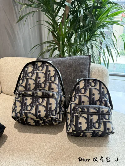 Dior Oblique Canvas Backpack