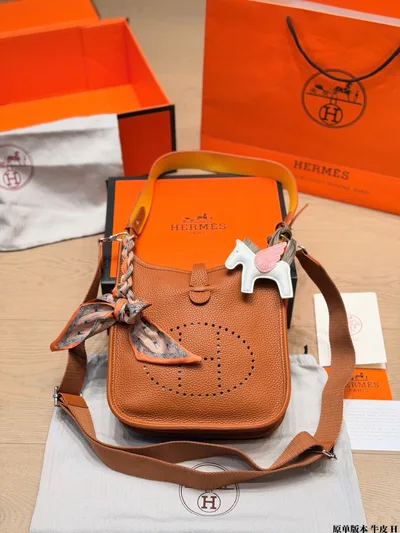 Hermes Evelyne Crossbody Bag in Calfskin