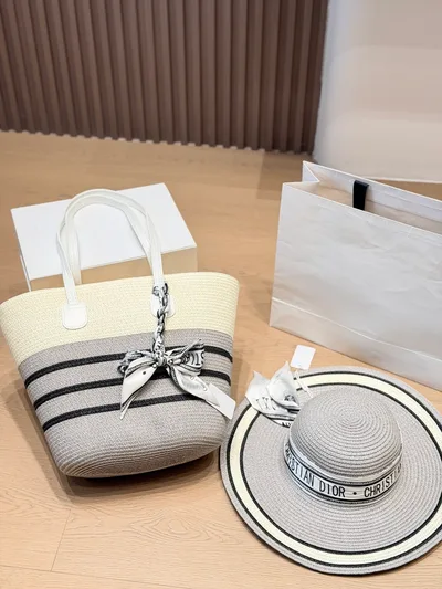 Straw Woven Hollow Tote Bag