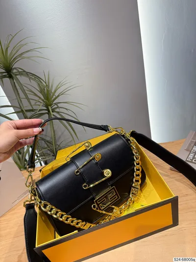 Fendi Safety Pin Baguette Bag - LM-BAG-1564 - Bag Item - Wren-Luxe