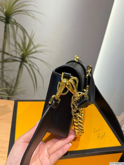 Fendi Safety Pin Baguette Bag - LM-BAG-1564 - Bag Item - Wren-Luxe