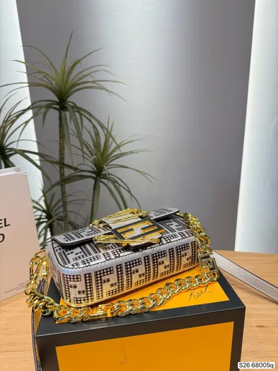 Fendi Pin Baguette Bag - LM-BAG-1565 - Bag Item - Wren-Luxe
