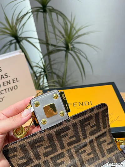 Fendi Pin Baguette Bag - LM-BAG-1565 - Bag Item - Wren-Luxe
