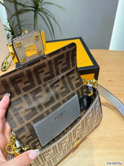 Fendi Pin Baguette Bag - LM-BAG-1565 - Bag Item - Wren-Luxe