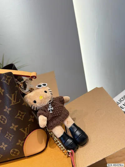 L Classic Monogram Canvas Bucket Bag - LM-BAG-1566 - Bag Item - Wren-Luxe