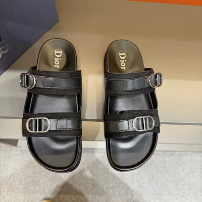 DIOR Aqua Oblique Sandals