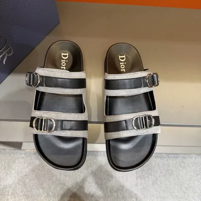 DIOR Aqua Oblique Sandals