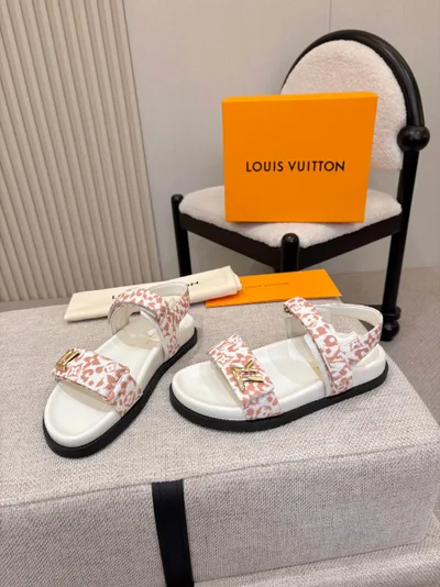 LV Louis Vuitton Main Collection Sandals