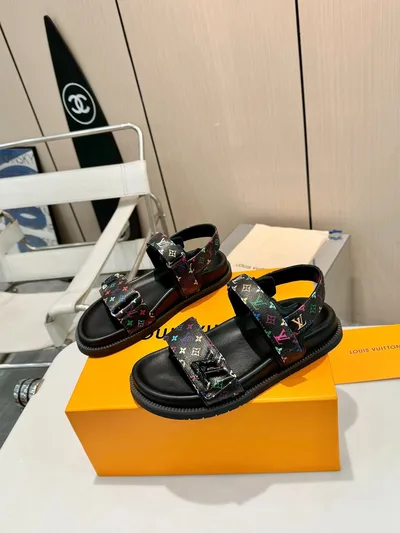 LV Boutique Main Spring/Summer New Color Classic Print Sandals