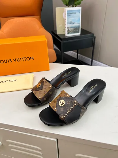 Louis Vuitton 2024SS LV Frame Flat Sandals