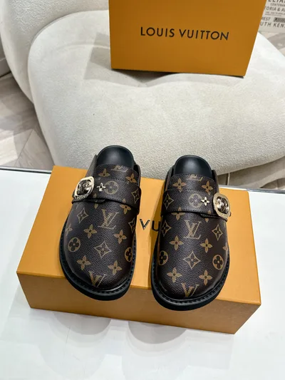 LV New Half-Slipper Winterbreak Comfort Flat Slipper