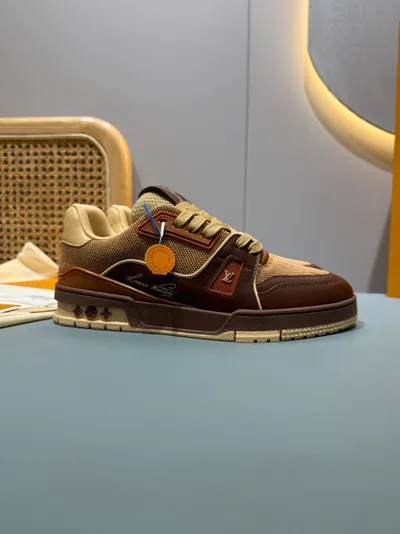 Men's Original Leather Trainer Casual Sneakers