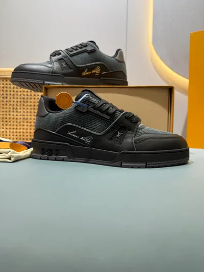 Men's Original Leather Trainer Casual Sneakers
