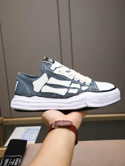 AMIRI × Maison MIHARA YASUHIRO Bones Dissolving Shoes