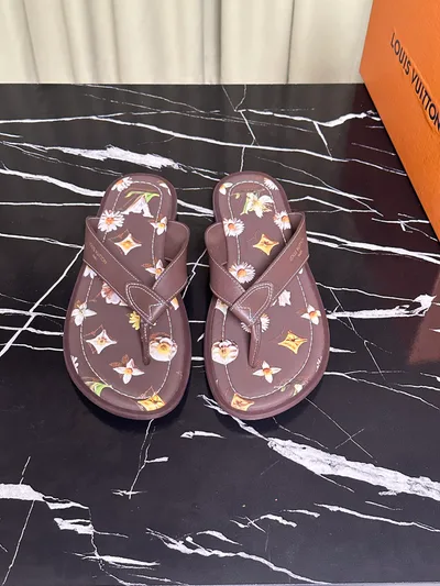 LV Men's Spring/Summer Slippers