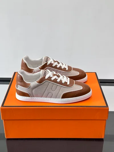 H Hermes German Training Sneakers