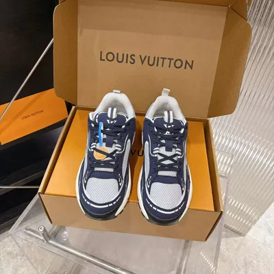 Luxury Spring Men's Run Away Sneakers with Classic Monogram